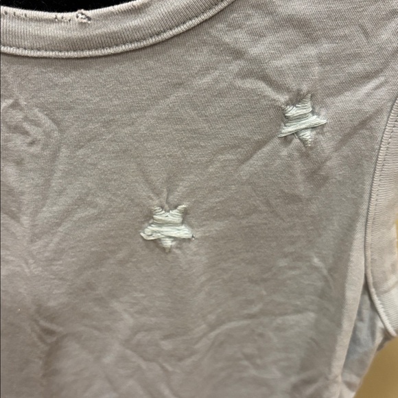n:PHILANTHROPY Light Gray Tank Top with cute little stars all over it - Picture 4 of 11